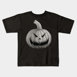 Creepy Jack-o'-lantern Kids T-Shirt